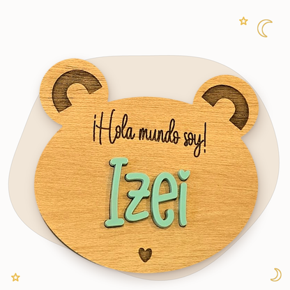 Discos de Nacimiento Ositos 🧸
